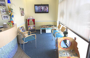 Waiting room from the Pediatric Dentist Office in Roanoke